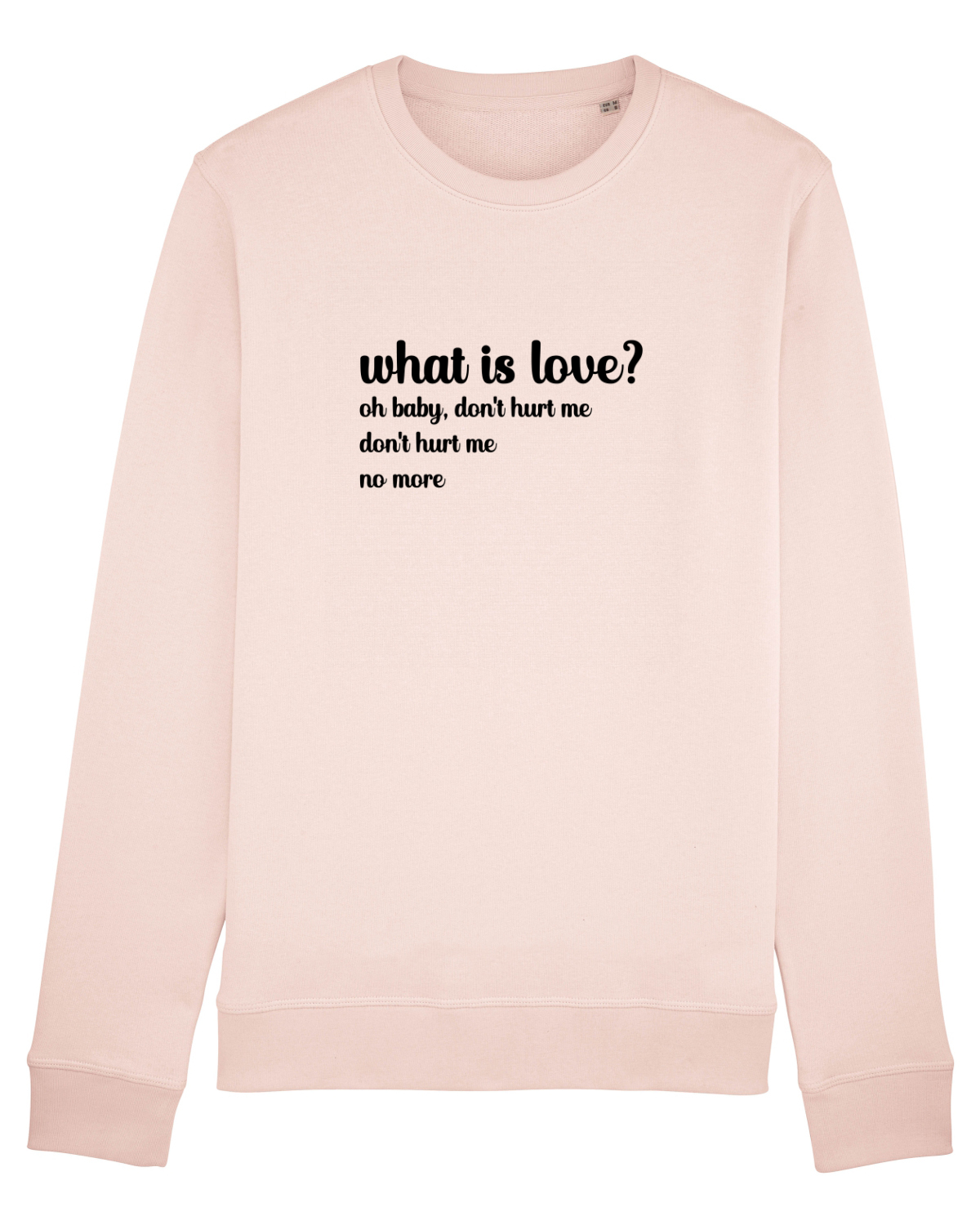Bluză mânecă lungă Unisex Rise Candy Pink