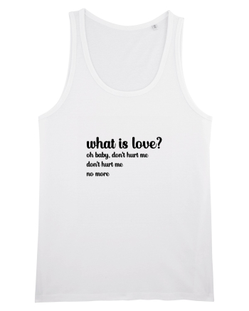 What is love? (negru) White