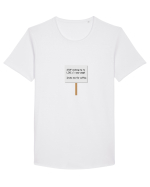 Coffee Invitation Tricou mânecă scurtă guler larg Bărbat Skater