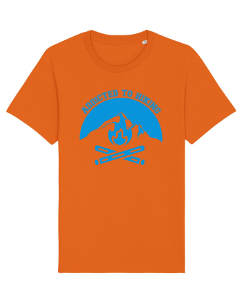 Addicted To Hiking Bright Orange