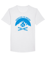 Addicted To Hiking Tricou mânecă scurtă guler larg Bărbat Skater