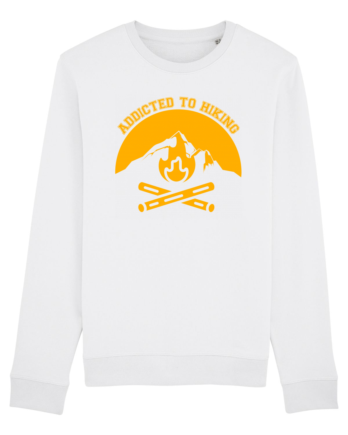 Bluză mânecă lungă Unisex Rise White