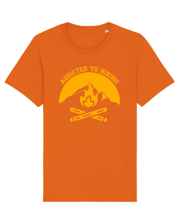 Addicted To Hiking Bright Orange