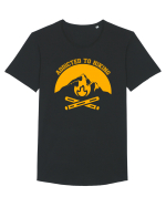 Addicted To Hiking Tricou mânecă scurtă guler larg Bărbat Skater