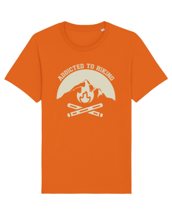 Addicted To Hiking Bright Orange