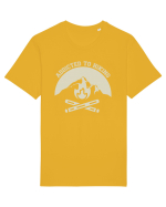 Addicted To Hiking Tricou mânecă scurtă Unisex Rocker