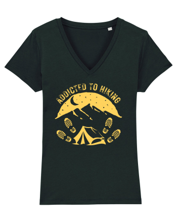 Addicted To Hiking Black