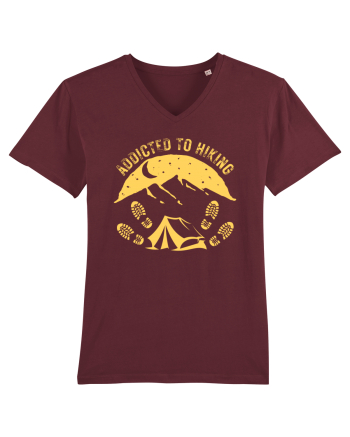 Addicted To Hiking Burgundy