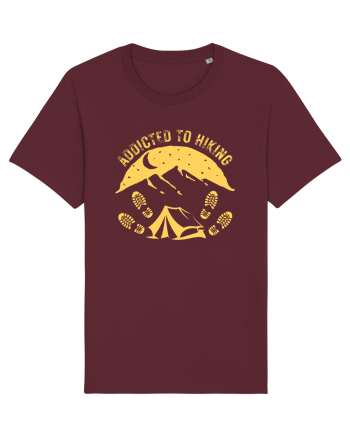 Addicted To Hiking Burgundy