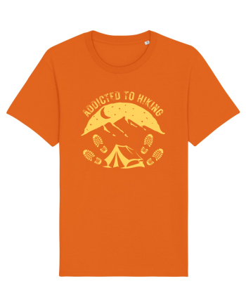Addicted To Hiking Bright Orange