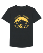 Addicted To Hiking Tricou mânecă scurtă guler larg Bărbat Skater