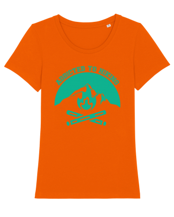 Addicted To Hiking Bright Orange