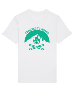 Addicted To Hiking Tricou mânecă scurtă Unisex Rocker