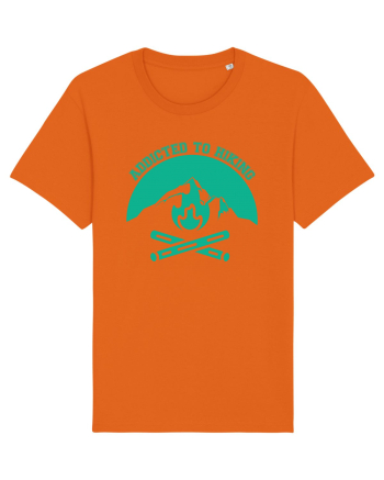 Addicted To Hiking Bright Orange
