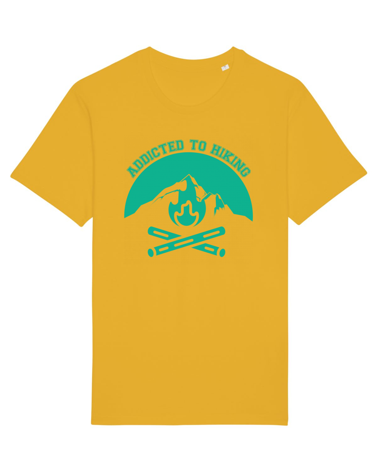 Tricou mânecă scurtă Unisex Rocker Spectra Yellow