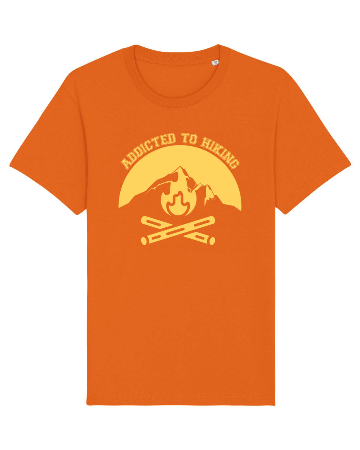 Tricou mânecă scurtă Unisex Rocker Bright Orange