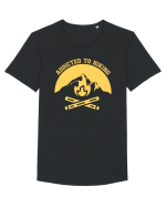 Addicted To Hiking Tricou mânecă scurtă guler larg Bărbat Skater