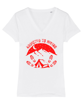 Addicted To Hiking White