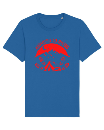 Addicted To Hiking Royal Blue