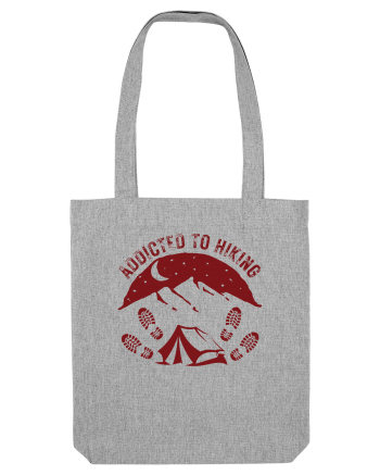 Addicted To Hiking Heather Grey