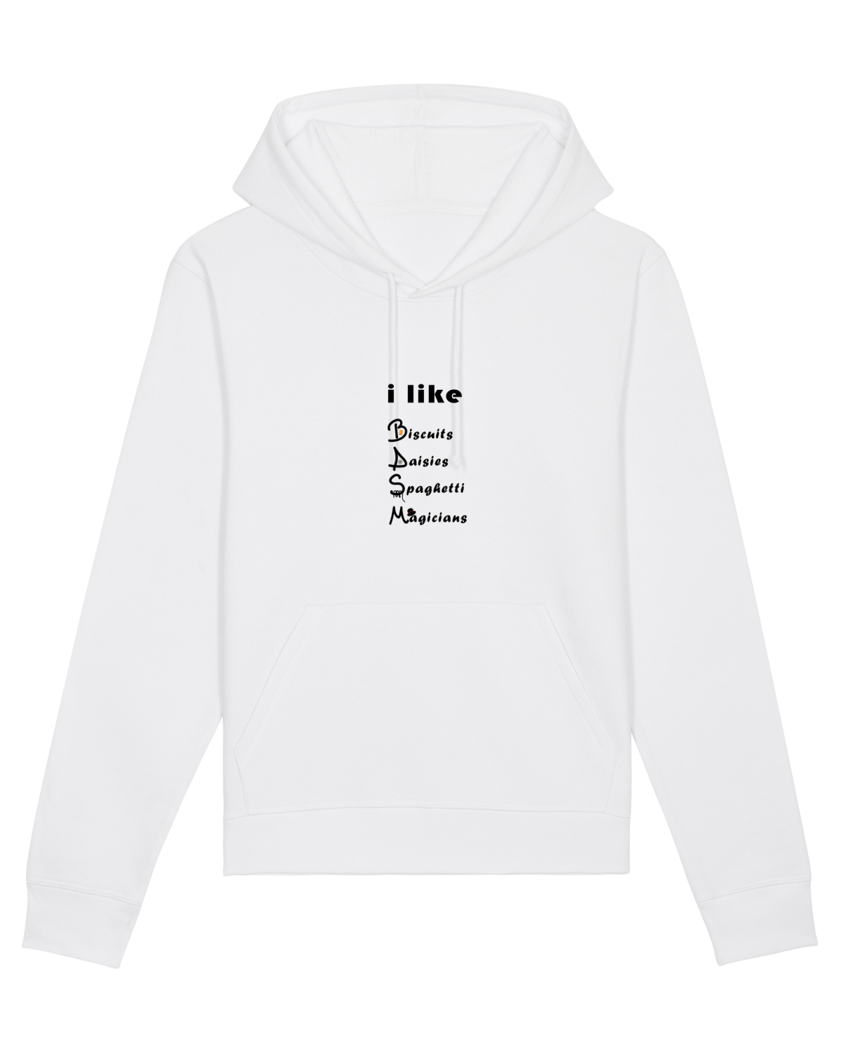 Hanorac Unisex Drummer White