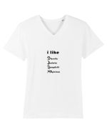 BDSM Tricou mânecă scurtă guler V Bărbat Presenter