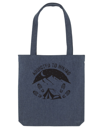 Addicted To Hiking Midnight Blue