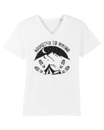 Addicted To Hiking Tricou mânecă scurtă guler V Bărbat Presenter