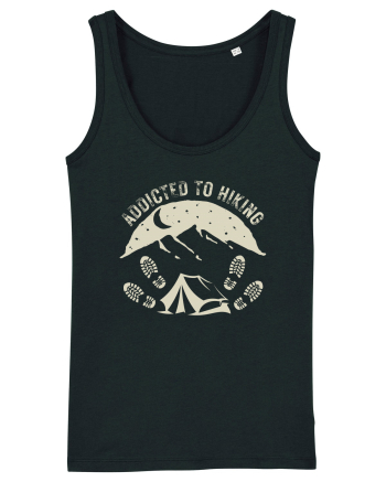 Addicted To Hiking Black