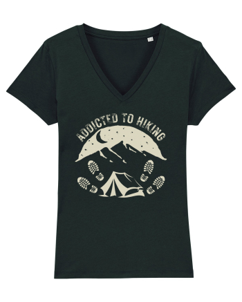 Addicted To Hiking Black