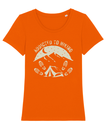 Addicted To Hiking Bright Orange