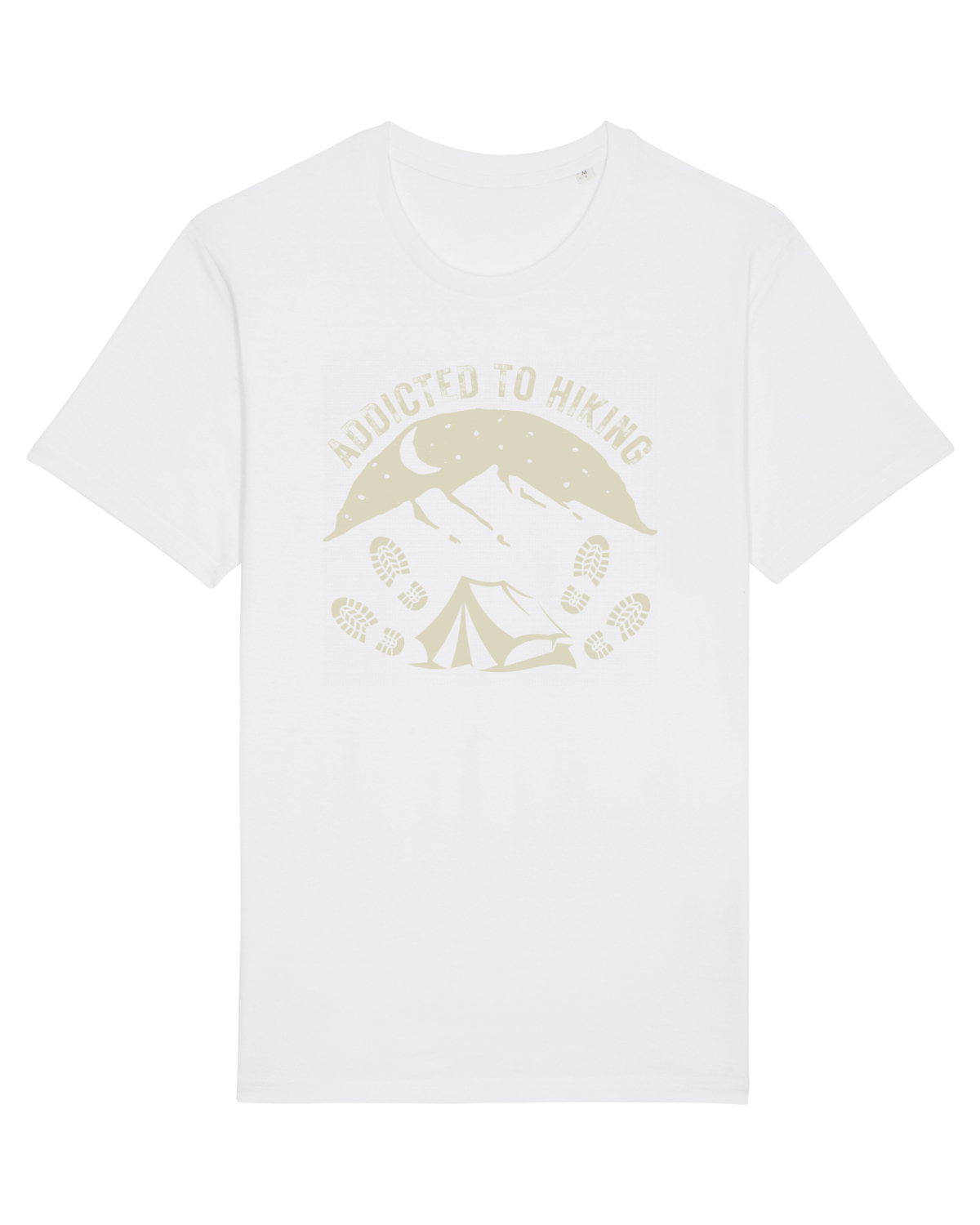Tricou mânecă scurtă Unisex Rocker White