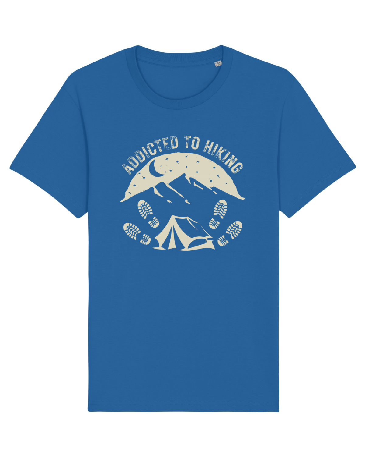 Tricou mânecă scurtă Unisex Rocker Royal Blue
