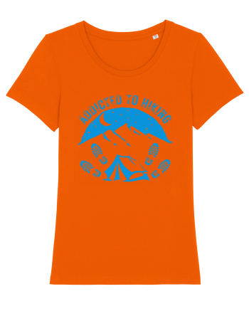 Addicted To Hiking Bright Orange