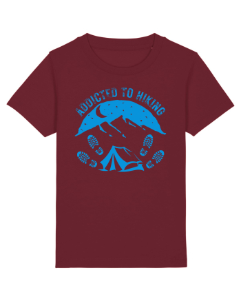 Addicted To Hiking Burgundy
