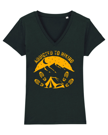 Addicted To Hiking Black