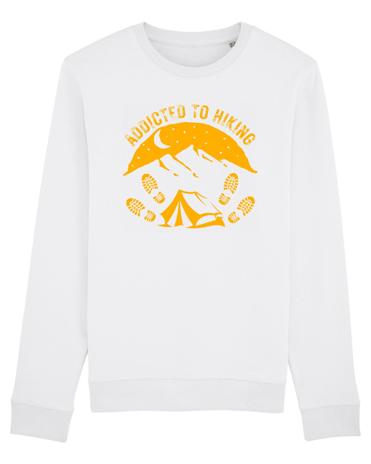 Bluză mânecă lungă Unisex Rise White