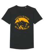 Addicted To Hiking Tricou mânecă scurtă guler larg Bărbat Skater