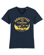 Addicted To Hiking Tricou mânecă scurtă guler V Bărbat Presenter