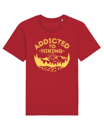 Addicted To Hiking Red