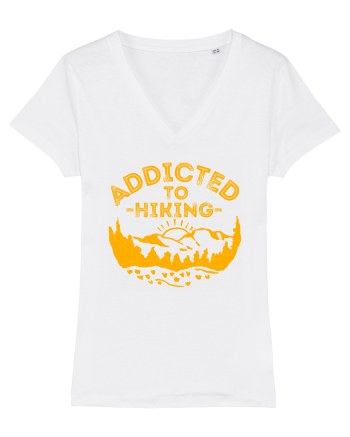 Addicted To Hiking White