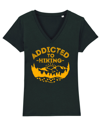 Addicted To Hiking Black