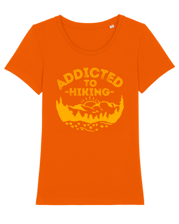 Addicted To Hiking Bright Orange
