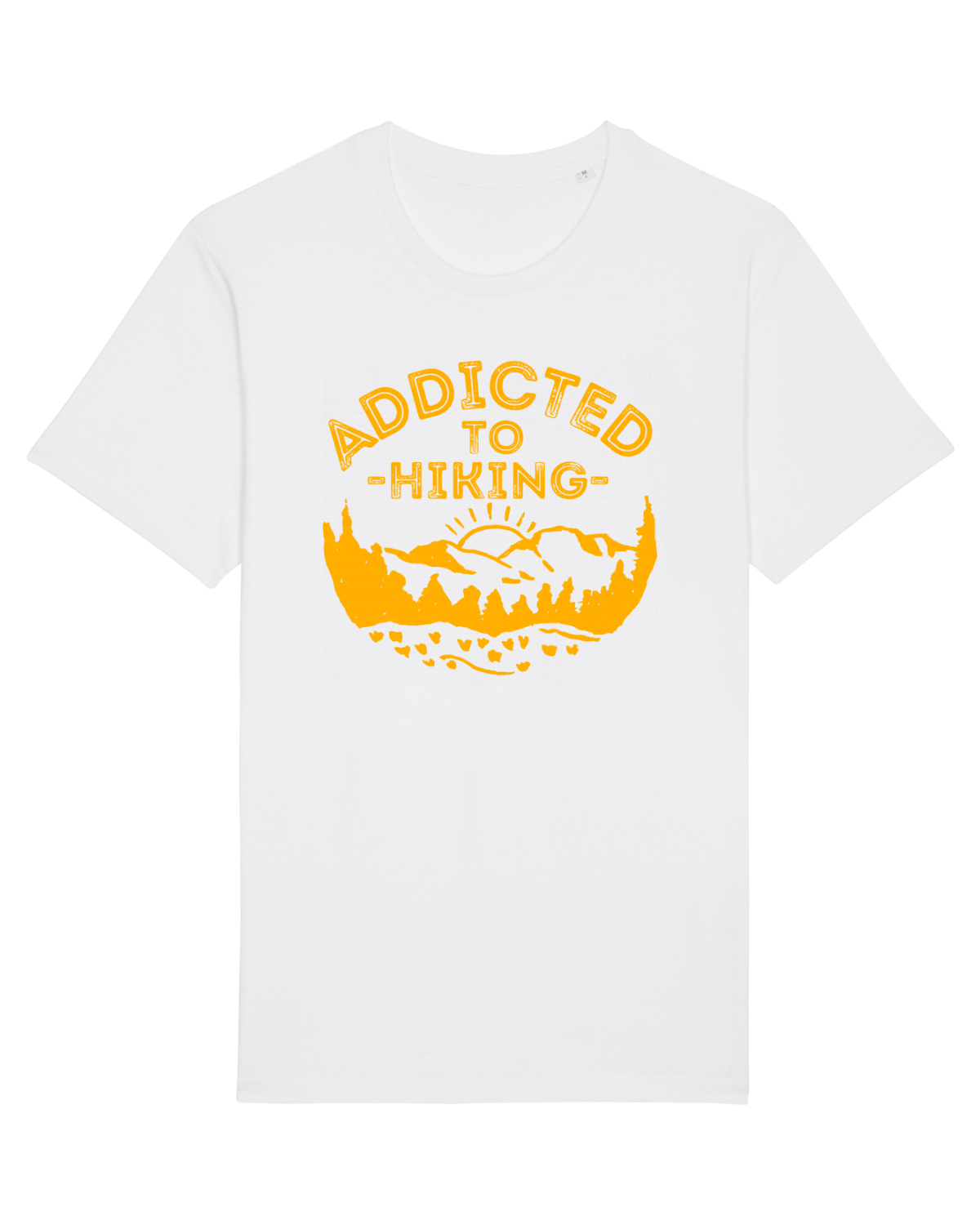 Tricou mânecă scurtă Unisex Rocker White