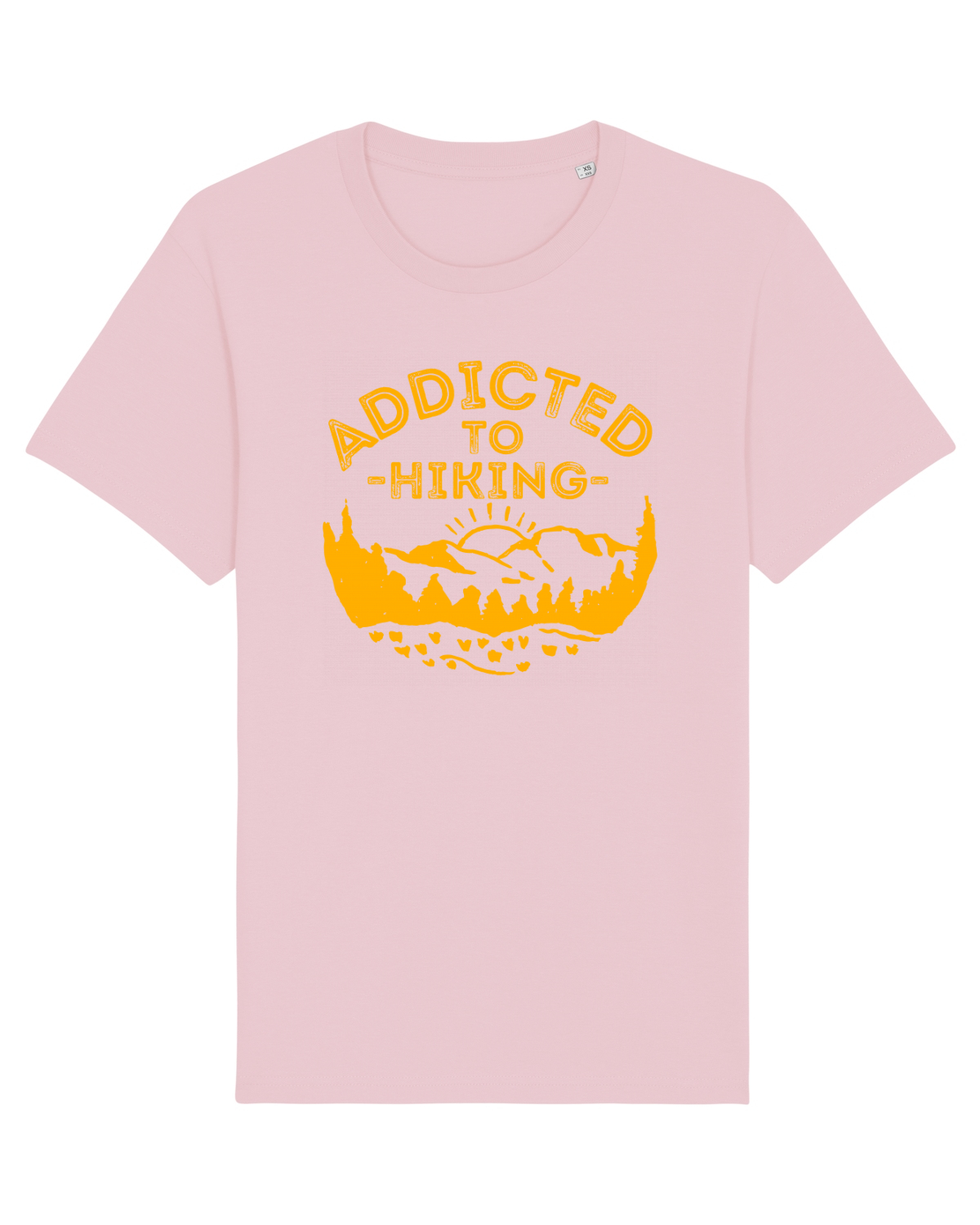 Tricou mânecă scurtă Unisex Rocker Cotton Pink