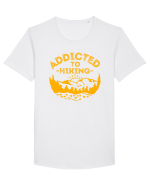 Addicted To Hiking Tricou mânecă scurtă guler larg Bărbat Skater