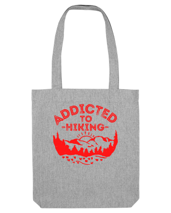 Addicted To Hiking Heather Grey