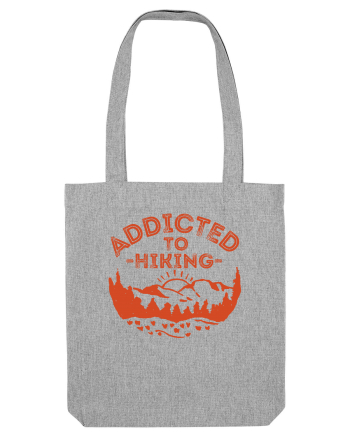 Addicted To Hiking Heather Grey