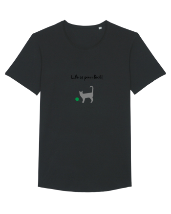 Life is purrfect! Black