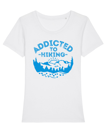 Addicted To Hiking White